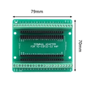 Esp32 Genişleme Kartı Klemens Soket Esp32-s3 44 pin Hızlı Prototipleme Kolay Bağlantı 25.5mm 23mm Pin Aralıklı Kit Uyumlu - 5