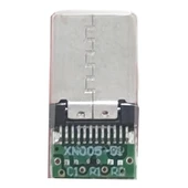 Erkek Type C to Dip Soket 4 Pin USB 3.1 Smd Lehimlenebilir Padler Konnektör Telefon Şarj Board Usb Kablo Flash Disk thumbnail 7