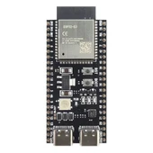 ESP32-S3-DevKitC-1 N16R8 Wifi Bluetooth 5 Modül Geliştirme Kartı ESP32-S3-N16R8 32 Bit Çift Çekirdek 240Mhz 8Mb Psram 16Mb Flash 36x IO Ws2812b Rgb Led Dual Type C Usb Uart Spi Adc Touch - 1