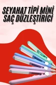 Seyahat Tipi Taşınabilir Saç Düzleştirici Saç Şekillendirici Yüksek Isı Ayarlı - 1