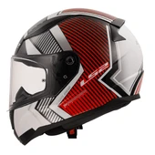 Ls2 Rapıd 2 Extra Beyaz-Kırmızı Kask 3Xl - 2