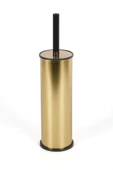 Dekoratif Gold Tuvalet Fırçası Wc Banyo Klozet Fırçası 35 Cm - 8