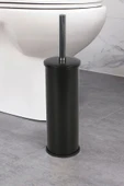Dekoratif Gold Tuvalet Fırçası Wc Banyo Klozet Fırçası 35 Cm - 1