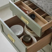 Elit Gold Plastik Kulp 64 mm Mutfak Mobilya Çekmece Mutfak Dolap Dolabı Kulpları Kapak Kulbu 6.4 cm thumbnail 7