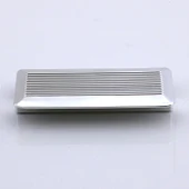 Elit Gümüş Plastik Kulp 64 mm Mutfak Mobilya Çekmece Mutfak Dolap Dolabı Kulpları Kapak Kulbu 6.4 cm thumbnail 6