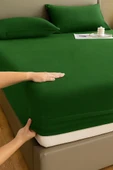 Kışlık Tek Kişilik Kadife Lastikli Çarşaf 100x200+30 - 12