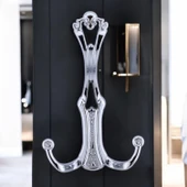 Sultan Portmanto Askı Gümüş Krom Vestiyer Dolap Askılık Askılığı Duvar Banyo Mutfak Elbise Askısı thumbnail 4