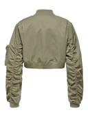 Only Saga Bomber Kadın Crop Ceket 15336303 - 2