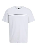 Jack Jones Fusıon Full Brendıng Erkek Tişört 12273120 - 1