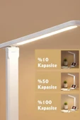Şarjlı Masa ve Gece Lambası 3 Farklı Işık Rengi Kitap Okuma Lambası 1000 mAh Batarya - 5
