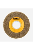 Rtrmax RH23150 Saçaklı Daire Tel Fırça 150 mm - 1