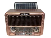 Concord RX-6060S Solar Güneş Enerji Panelli Nostaljik Radyo Bluetooth Hoparlör - 2