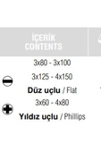 İzeltaş 4500008106 Elektronikçi Tip Klemens Tornavida Seti 6 Parça - 3