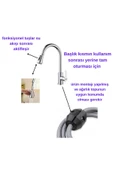 Sardıcı Siyah Spiralli Mutfak Bataryası Siyah Mutfak Dekor Musluk - 4