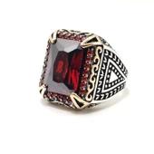 İŞLEMELİ GÜMÜŞ YÜZÜK - 4