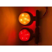 Pozisyon Lamba Formplas Orta Boy Neonlu Takoz Lamba  2 Adet Takım 12V/24V - 1
