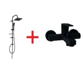 Creavit Sh630sm Sharp 2'li Duş Seti Takımı Mat Siyah thumbnail 1