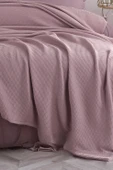 Ecocel Pike Örtü Battal MegaKing 260x230cm Karde Mürdüm - 2