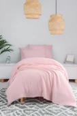 Ecocel Pike Örtü Bebek 100x120cm Karde PudraPembe - 1