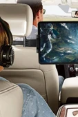 Hepu HP-A28 Araç İçi Koltuk Arkası Telefon Tablet Tutucu 360 Dönebilen Stand - 3