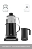 Smart Royaltea Plus 2 in 1 Otomatik Çay ve Türk Kahve Makinesi Wifi Mat Siyah - 1