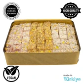 Karışık Çifte Kavrulmuş Antep Fıstıklı Lokum 500 Gr - 3