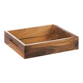 Ahşap Ekmek Sepeti - 25*19 Cm - 1
