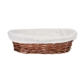 Hasır Bezli Oval Sepet 20 Cm - 1