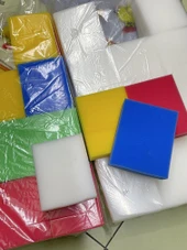 Sünger 4 adet oto yıkama sıvacı bulaşık ve çok amaçlı - 4