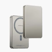 PB34 10.000 mAh 20W Kablosuz Şarjlı Kolay Taşınabilen  MagSafe PD Hızlı Şarj Mini Powerbank - 1