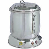 Üret Çelik 10 Litre Parlak Çorba Isıtıcısı - 1