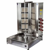 Remta 8 Radyanlı Alttan Motorlu V Model Gazlı Döner Ocağı - 1