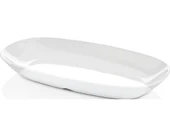 Melamin Oval Kayık Tabak 19 Cm (12 Adet) - 1
