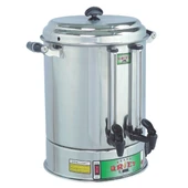 Üret Çelik 6 Litre Parlak Çay Makinesi - 50 Bardak - 1
