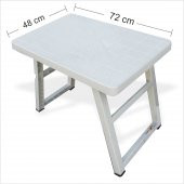 Yanı Altı Cepli Sepetli Zulalı Piknik Kamp Piknikçi Kampçı Balıkçı Bahçe Çardak Masası Sehpası - 2