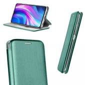 Xiaomi Redmi Note 8 Kılıf Shell Manyetik Kapaklı Kartlıklı Stantlı - 12