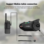 FreedConn R1 PLUS Bluetooth İnterkom Motosiklet Kask Kulaklık - 2