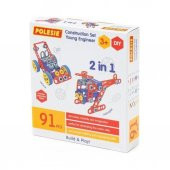 Polesie Tasarım Parçası Mucit 91 Parça 2in1 1108 72986 - 4