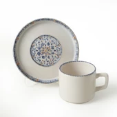 Keramika Sapphire Stackable Çay Takımı 12 Parça 6 Kişilik 22743-44 - 8