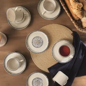 Keramika Sapphire Stackable Çay Takımı 12 Parça 6 Kişilik 22743-44 - 2
