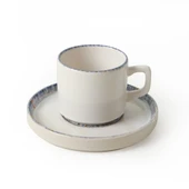 Keramika Sapphire Stackable Çay Takımı 12 Parça 6 Kişilik 22743-44 - 7