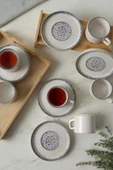 Keramika Sapphire Stackable Çay Takımı 12 Parça 6 Kişilik 22743-44 - 4