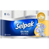 Selpak Extra Kağıt Havlu 8 Li - 1