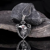 KARTAL MOTİFLİ MODEL 925 AYAR GÜMÜŞ KOLYE thumbnail 1