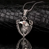 KARTAL MOTİFLİ MODEL 925 AYAR GÜMÜŞ KOLYE thumbnail 3