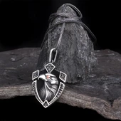 KARTAL MOTİFLİ MODEL 925 AYAR GÜMÜŞ KOLYE thumbnail 2