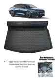 Sahler Focus 4/5 2019+ Sedan Uyumlu 4.5d Premium Havuzlu Paspas ve Liner Marka 3D Bagaj Havuzu thumbnail 2