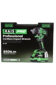 Haispro Profesyonel Darbeli Somun Sıkma 850 Nm 21 V 2x4 Ah Çift Akü - 6