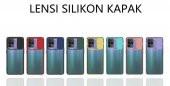 Oppo Reno 5 Lite Kılıf Zore Lensi Sürgülü Kamera Koruyucu Kılıf - 11
