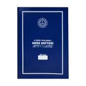 Gülpaş 25x35 Plastik Kapak 8 Derslik Yoklamalı Ders Defteri (384) - 1